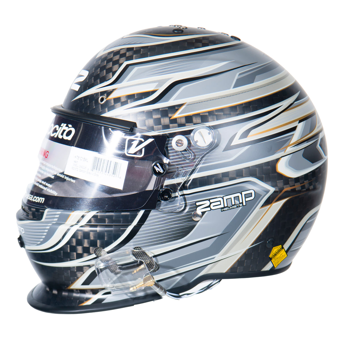 RZ-67 Pro Series-Carbon Fiber-Gray Graphic Helmet– Velocita-USA