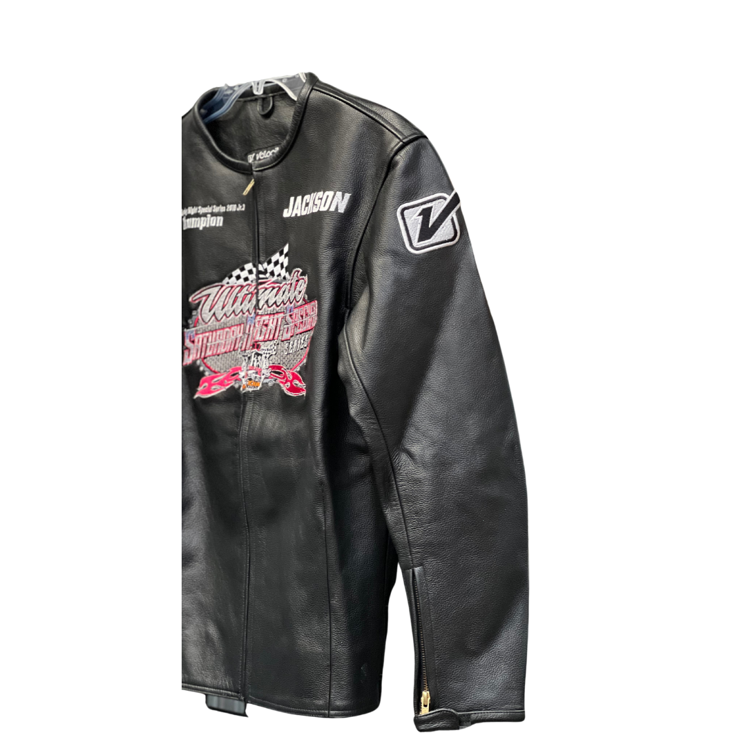 Leather go kart racing jacket discount