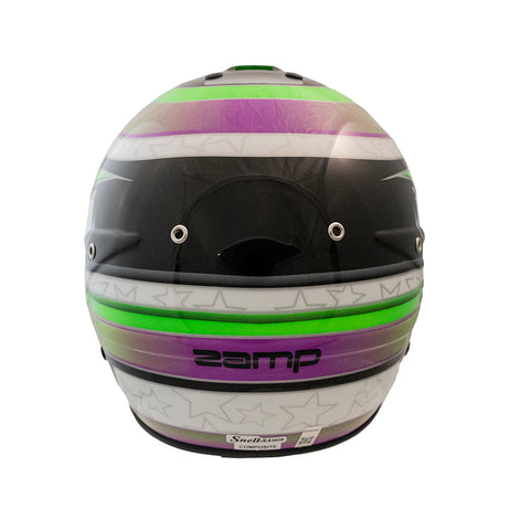 RZ-70 Pro Series Helmet Green/Purple