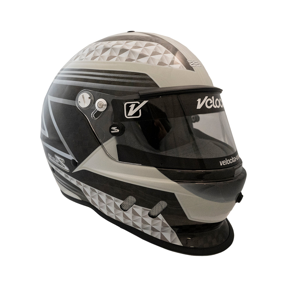 Zamp Rz 65d Helmet Black Grey Zamp Racing Helmet