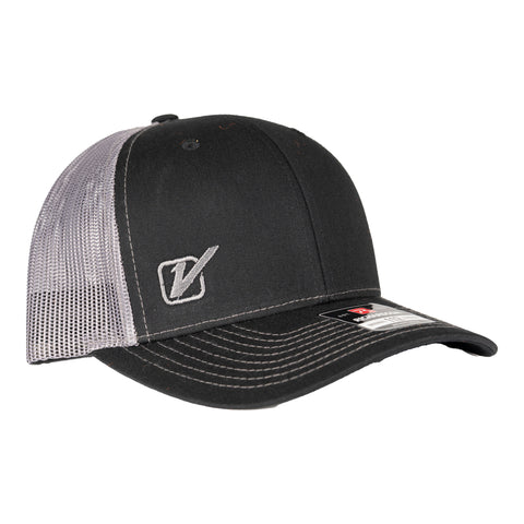 Black and Charcoal Hat