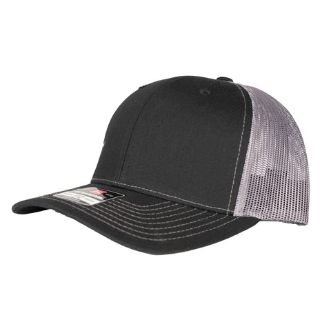 Black and Charcoal Hat