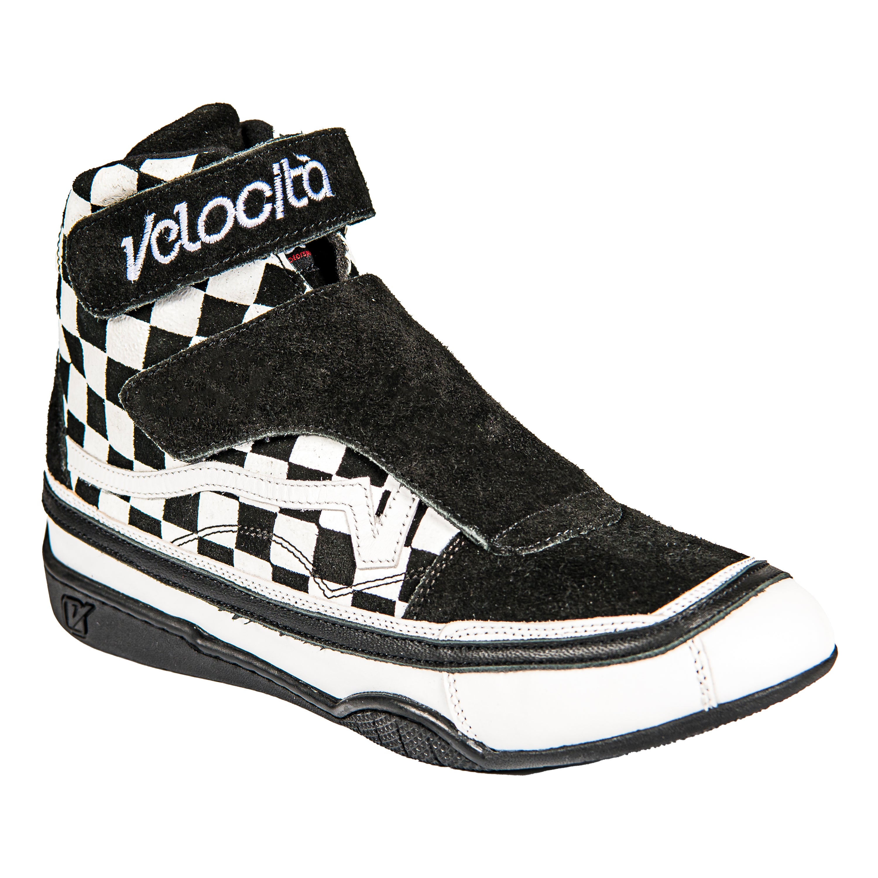 Checkered Racing Sandals Checkered Logo Racing Shoes– Velocita-USA