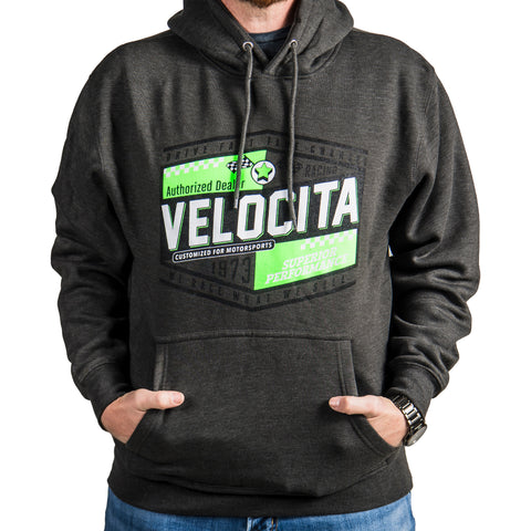 Velocita Oil Can Hoodie
