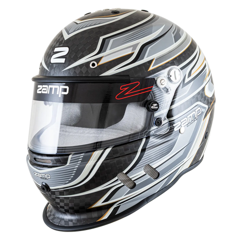 RZ-67 - Carbon Fiber - Gray Graphic Helmet