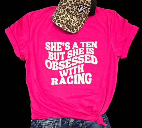 She’s A Ten T-Shirt Hot Pink