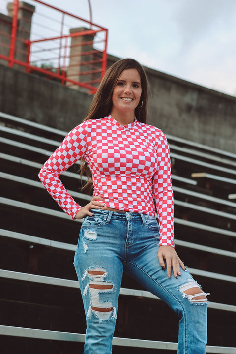 Checkered Long Sleeve