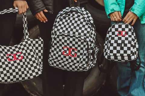 Checkered Backpack