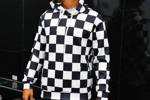 Checkered Lightweight Hoodie