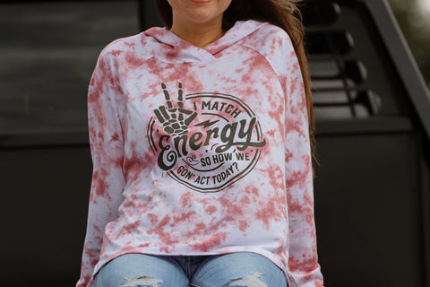 I Match Energy Hooded Tee