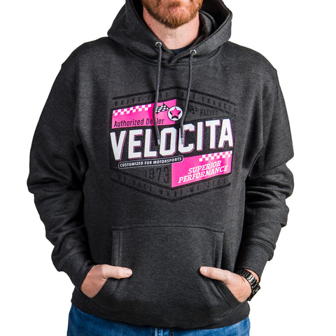 Velocita Oil Can Hoodie