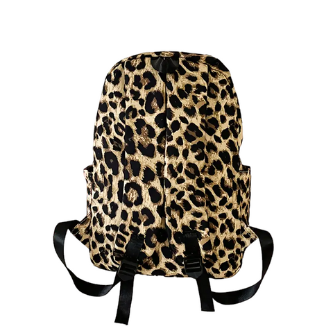 Leopard Print Backpack