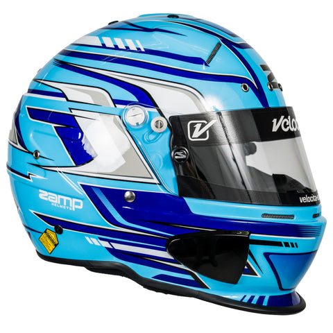 RZ-70S Pro Series Helmet - Blue Graphic