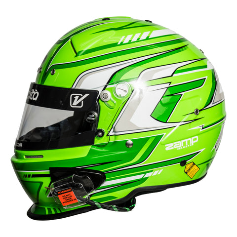 RZ-70S Pro Series Helmet - Green Graphic