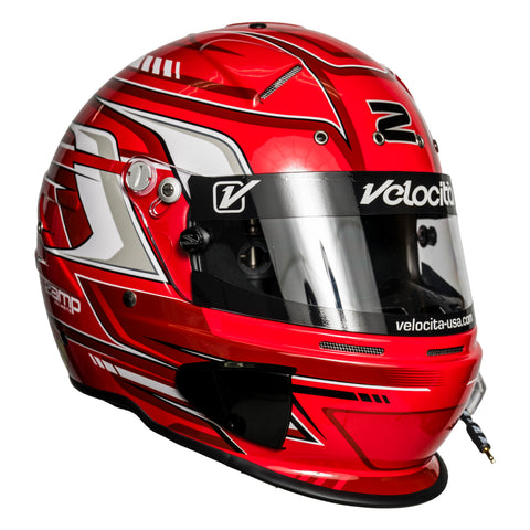 RZ-70S Pro Series Helmet - Red Graphic