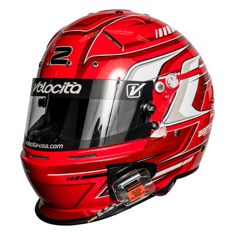 RZ-70S Pro Series Helmet - Red Graphic
