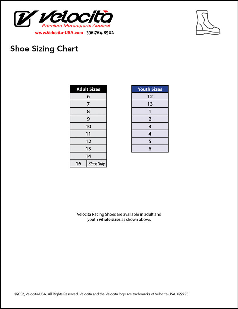 Shoe size sizing chart shoe measurement 
