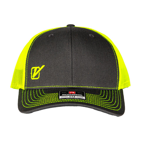 Flo Yellow Charcoal Hat