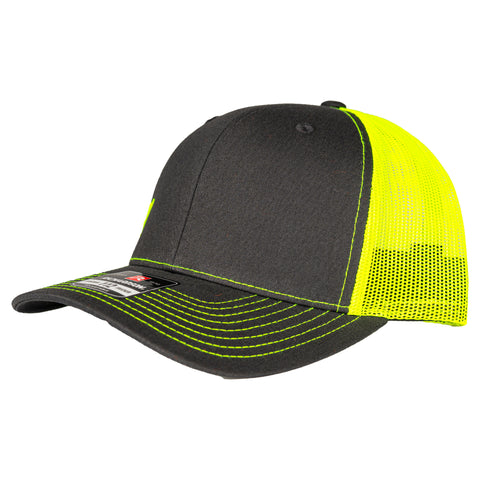 Flo Yellow Charcoal Hat