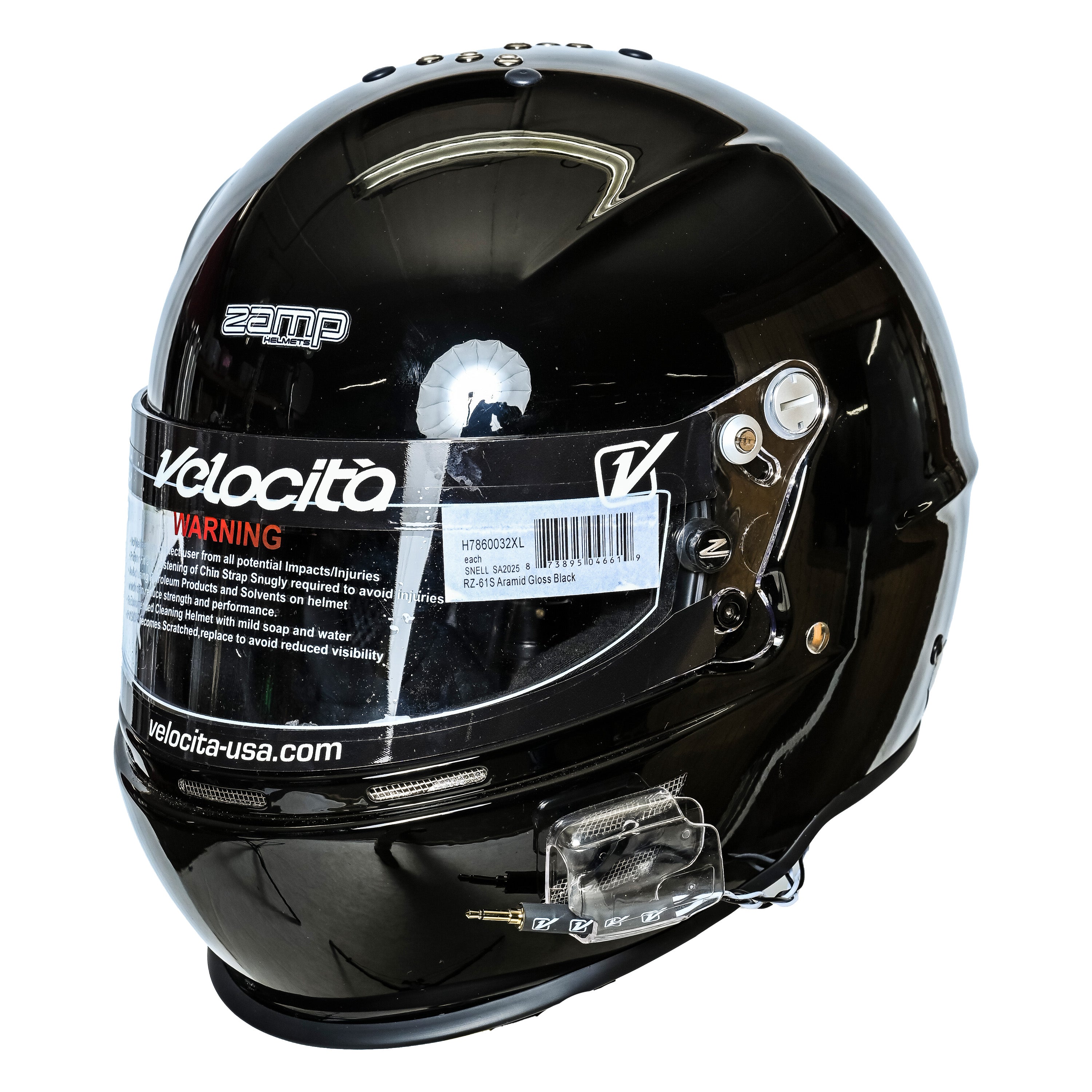 RZ-61S PRO SERIES HELMET Matte Gray / Medium / Receiver