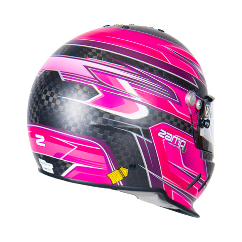 RZ-67 - Carbon Fiber - Pink Graphic Helmet