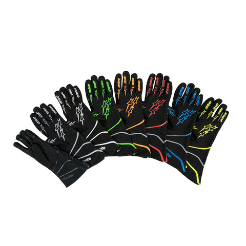 2 Layer SFI 5 YOUTH Racing Gloves - Stars