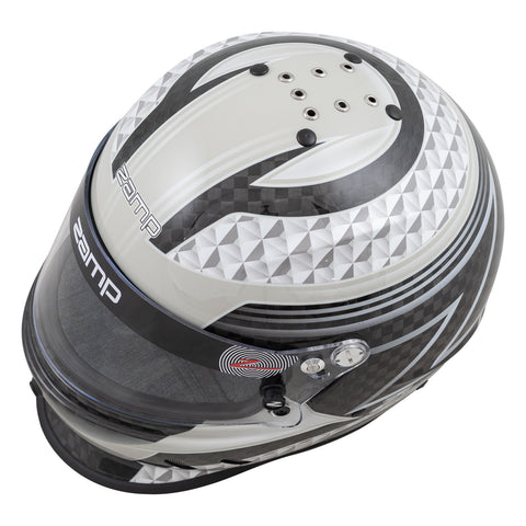 RZ-65D Helmet - Carbon Fiber Black/Gray Graphic